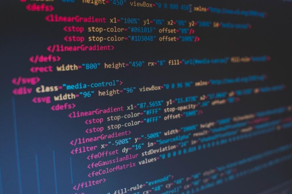 Coding on a screen