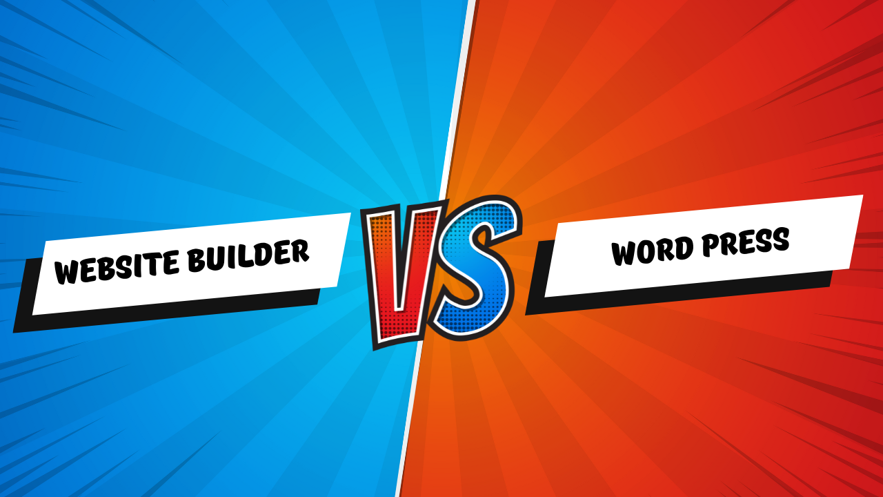 Image of Website Builder vs WordPress