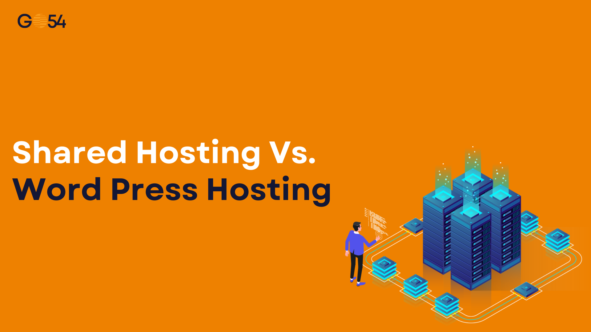 Shared hosting Vs WordPress hosting Banner